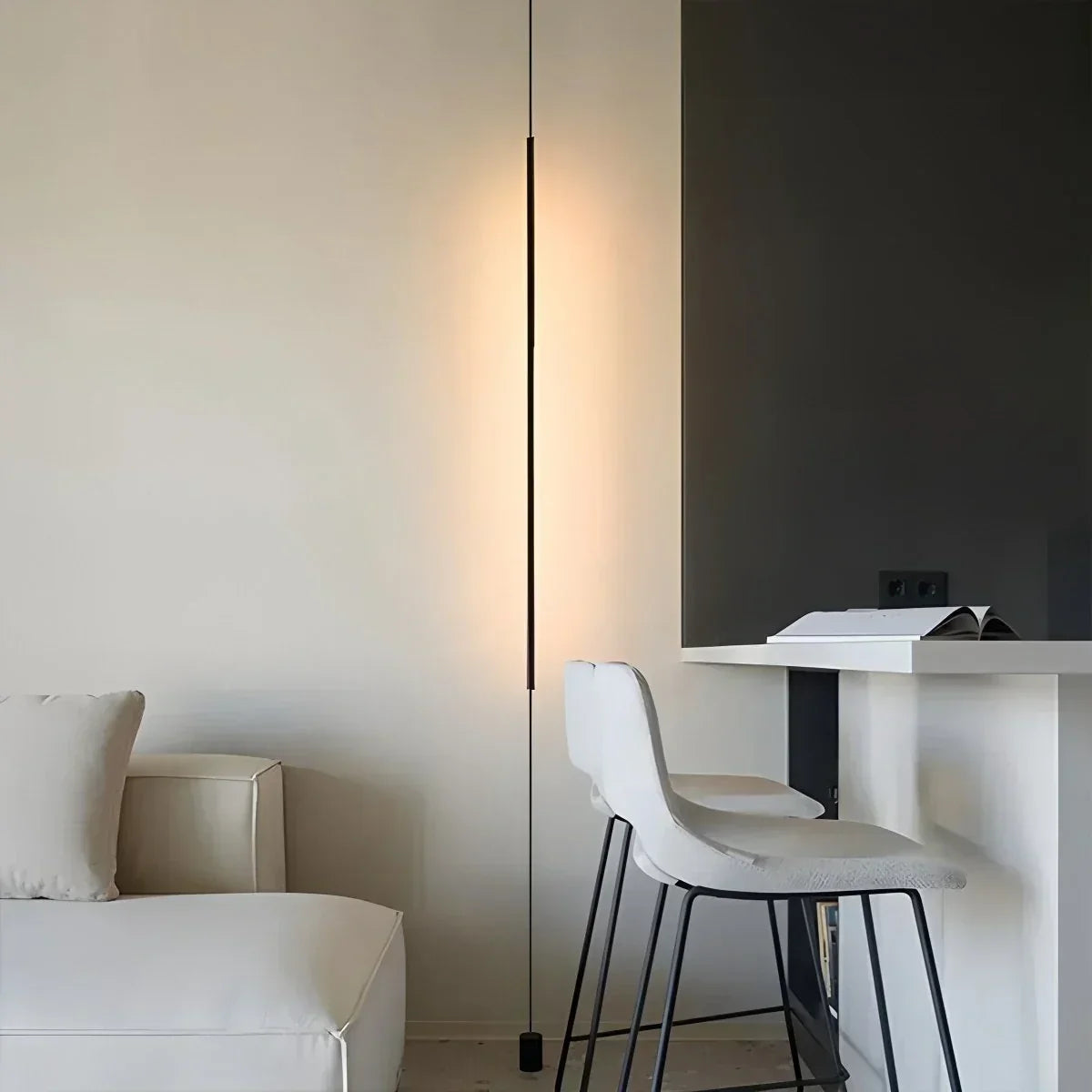 Hohe lineare LED-Leuchte für moderne Innenräume und offene Bereiche | Ventumra