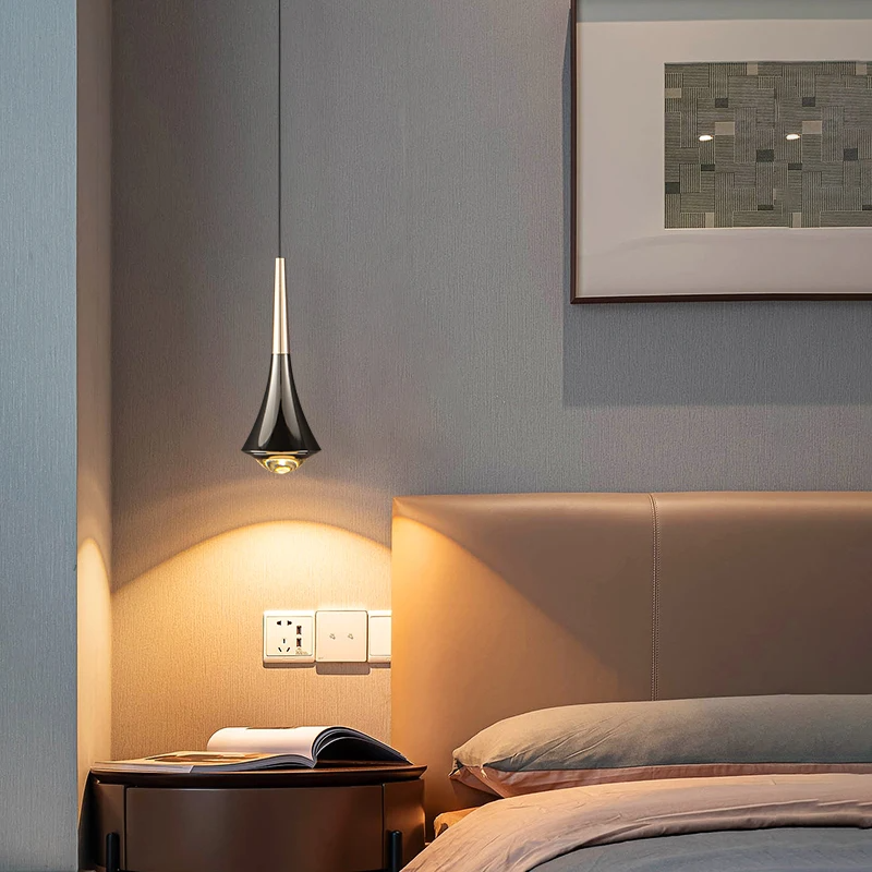 Asterra Nordic Drop Pendant Light LED 3000K IP40 for Living Spaces