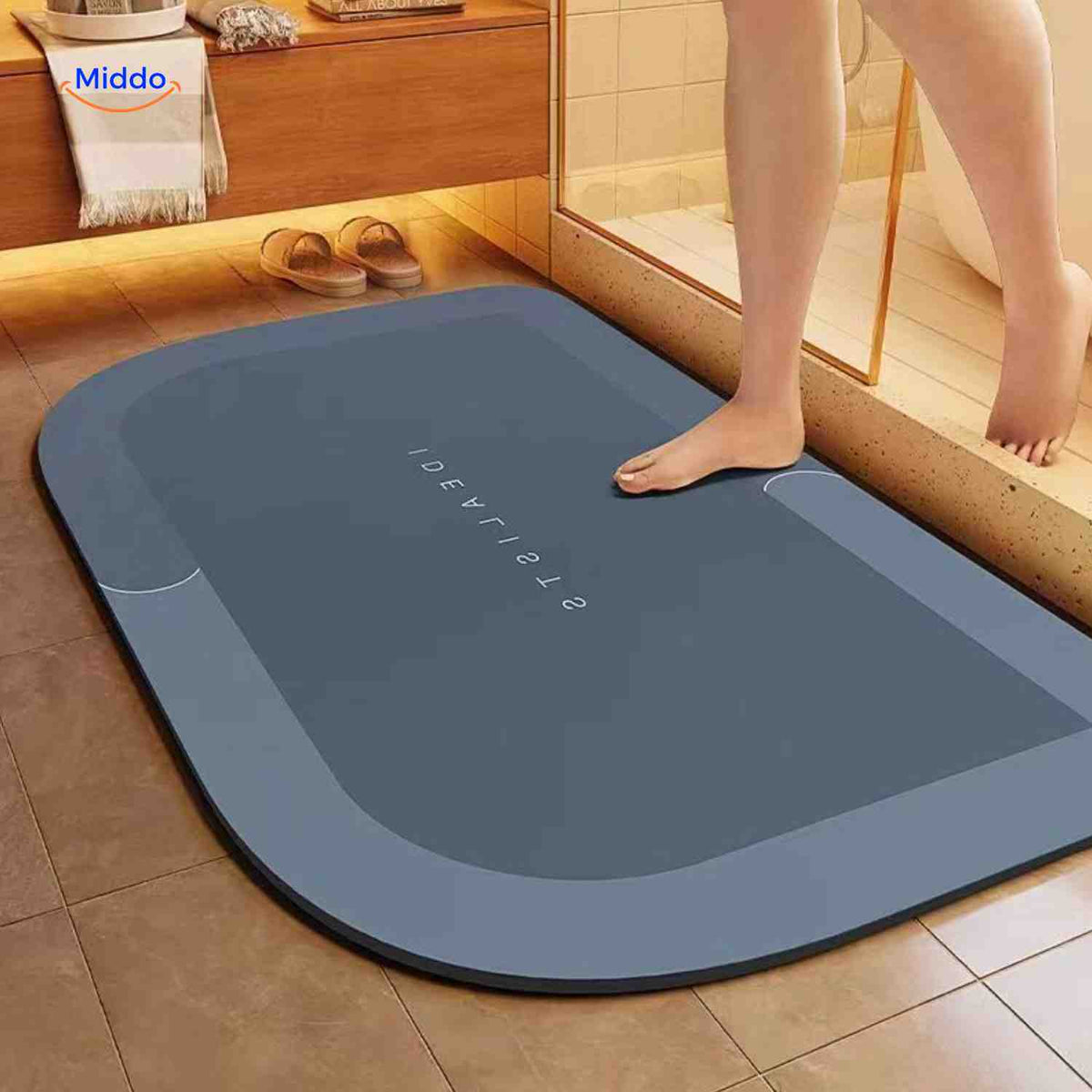 Covoraș de siguranță pentru baie — absorbant, antiderapant, cu uscare rapidă și confortabil