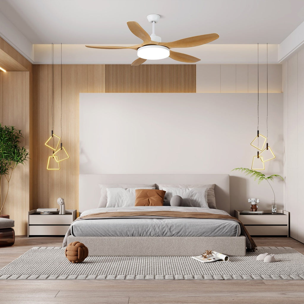Asymmetric Blade Ceiling Fan Light | Ventumra