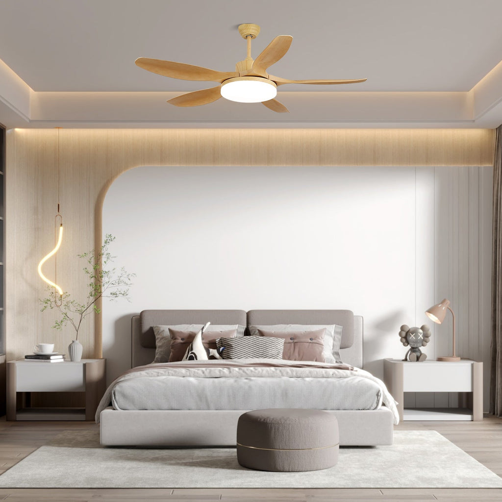 Asymmetric Blade Ceiling Fan Light | Ventumra