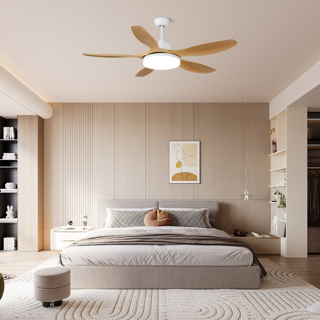 Asymmetric Blade Ceiling Fan Light | Ventumra