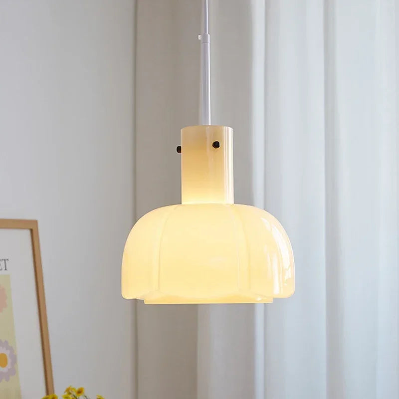 AuroraNord Adjustable Glass and Metal Nordic Pendant Light