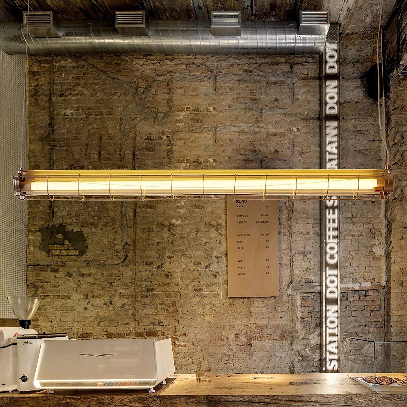 Arsorisra industriële lineaire hanglamp | ventumra