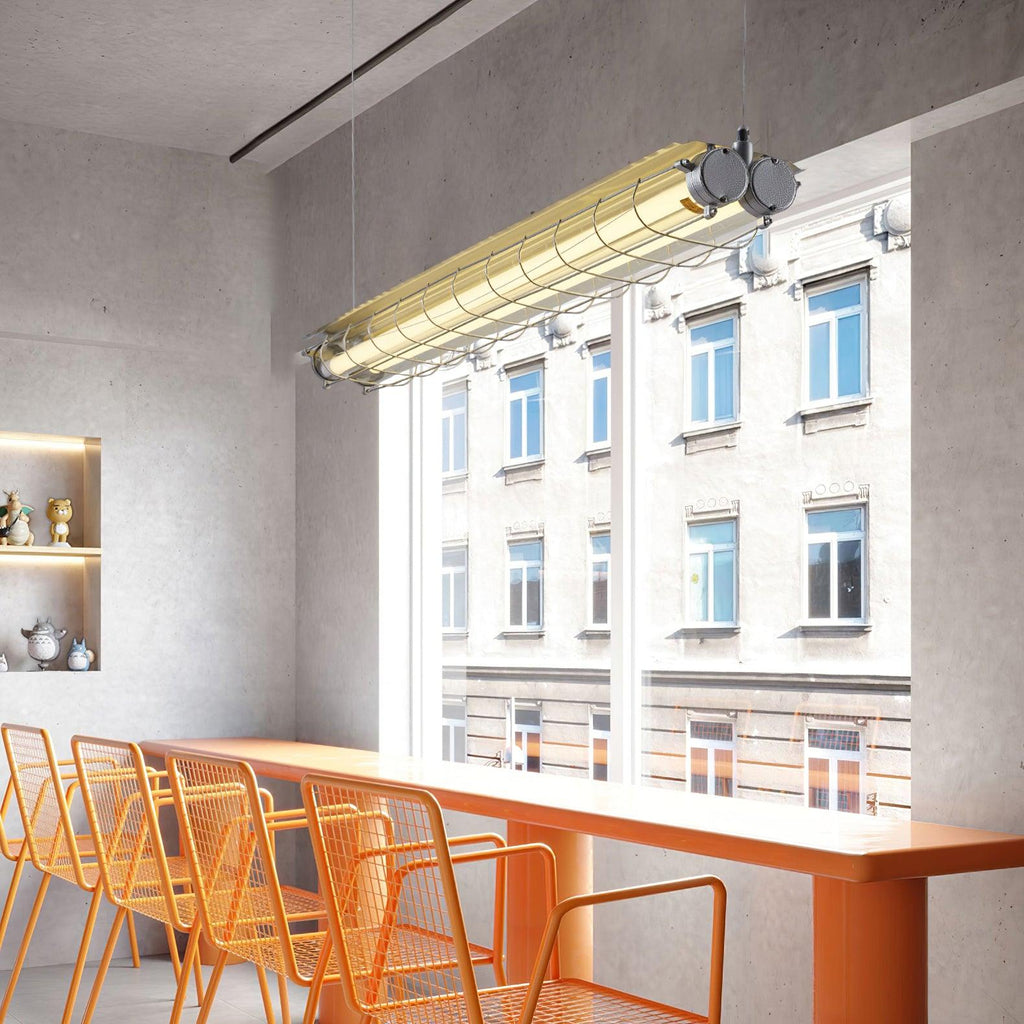 Arsorisra industriële lineaire hanglamp | ventumra