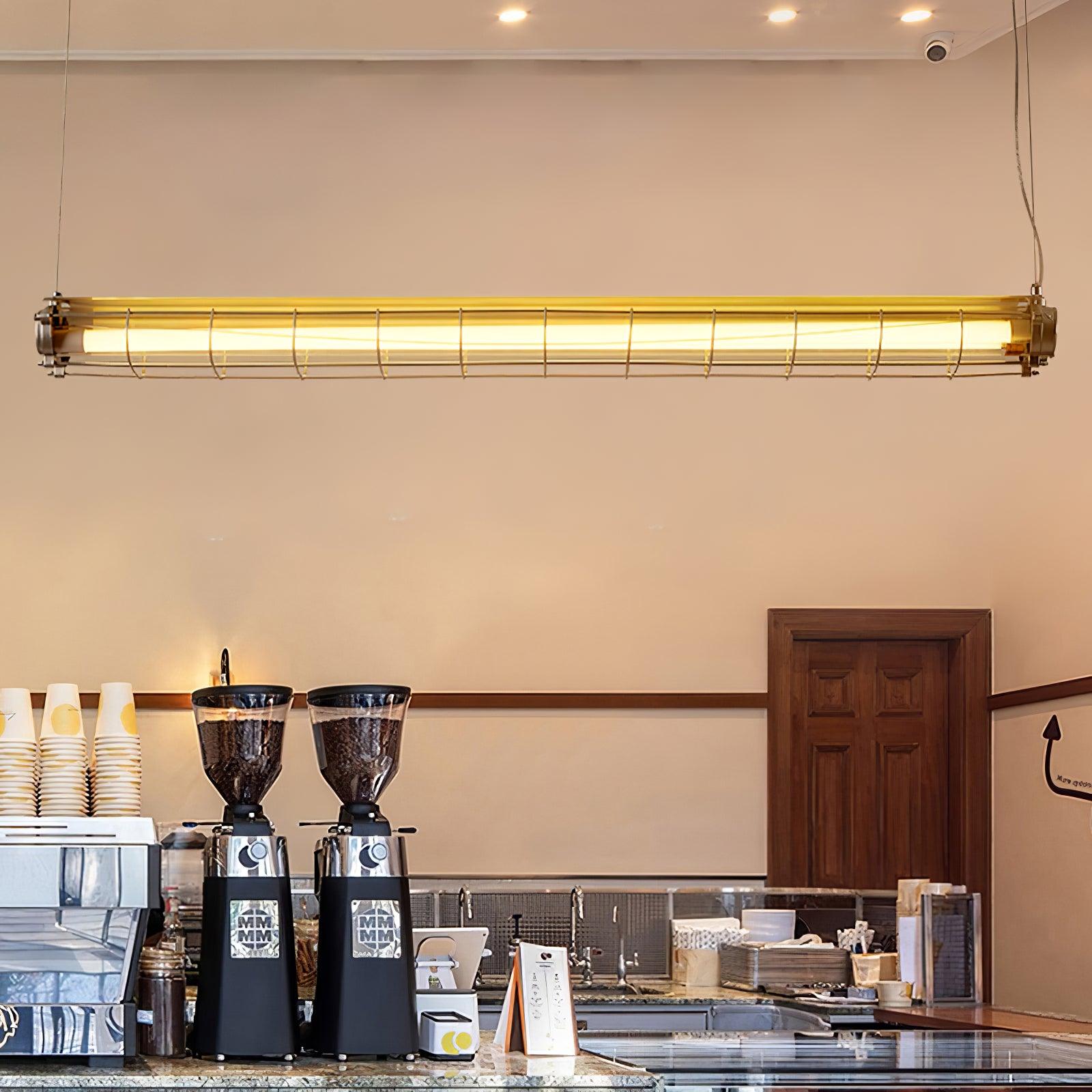 Arsorisra industriële lineaire hanglamp | ventumra