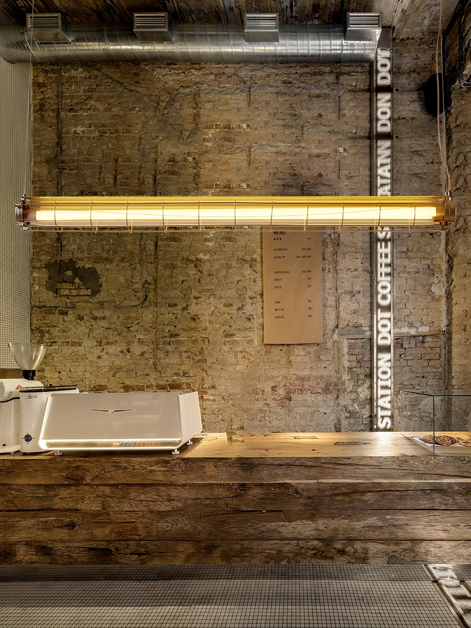 Arsorisra industriële lineaire hanglamp | ventumra