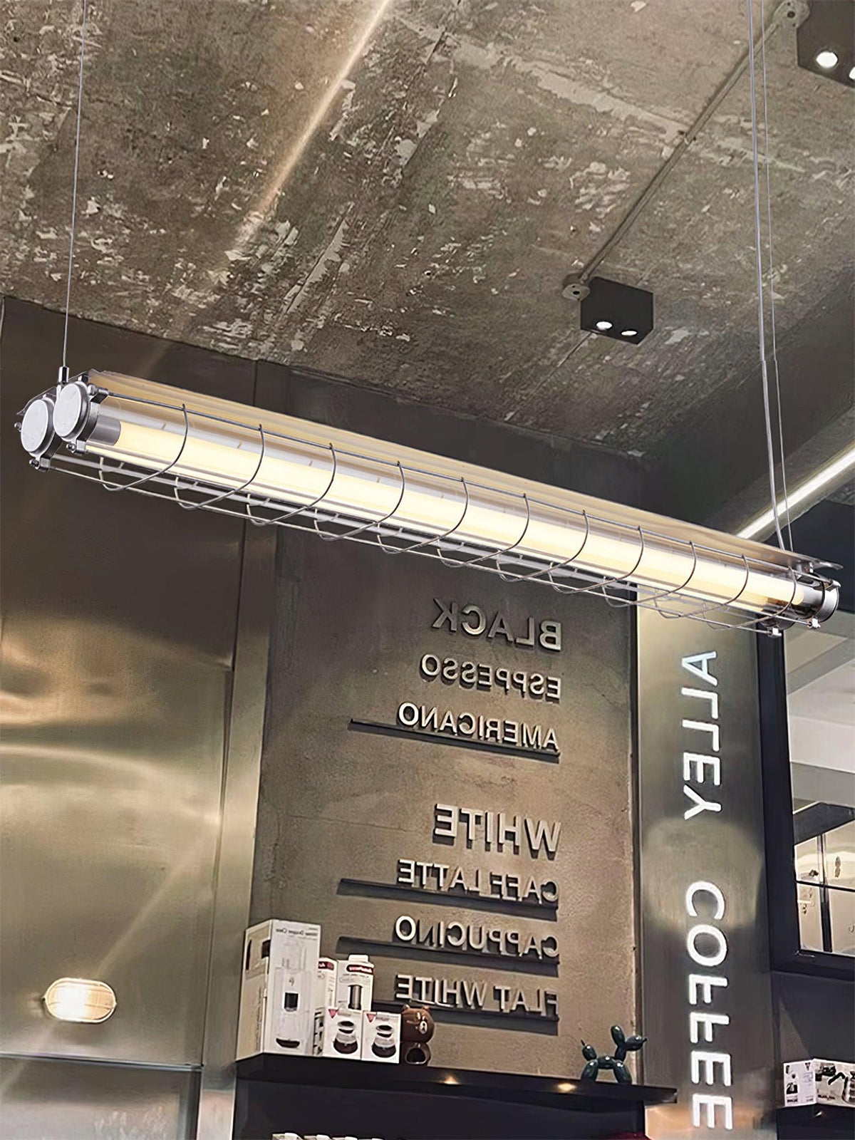 Arsorisra industriële lineaire hanglamp | ventumra