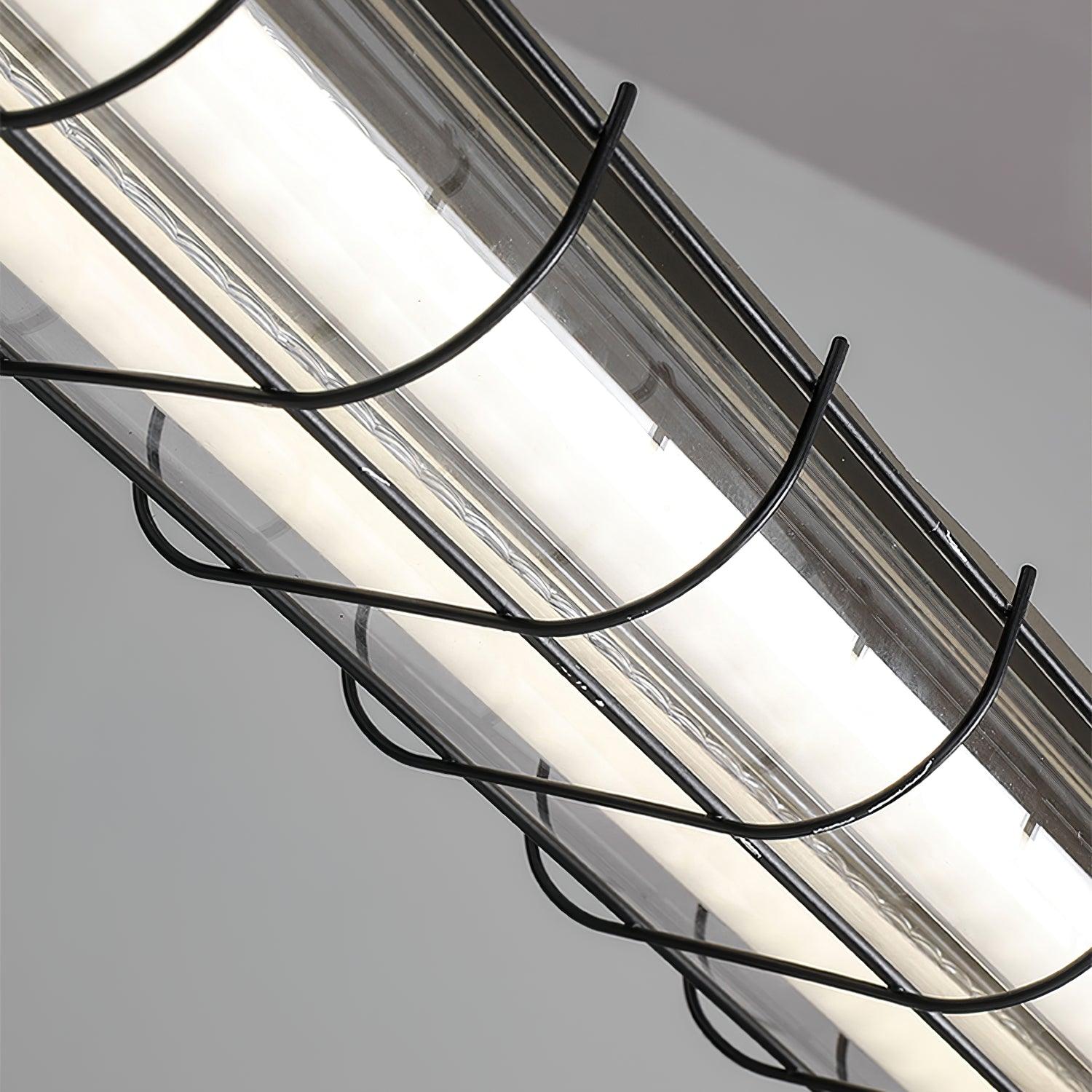 Arsorisra industriële lineaire hanglamp | ventumra