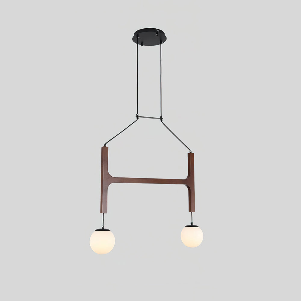 Terra Chandelier Geometric Wood | ventumra
