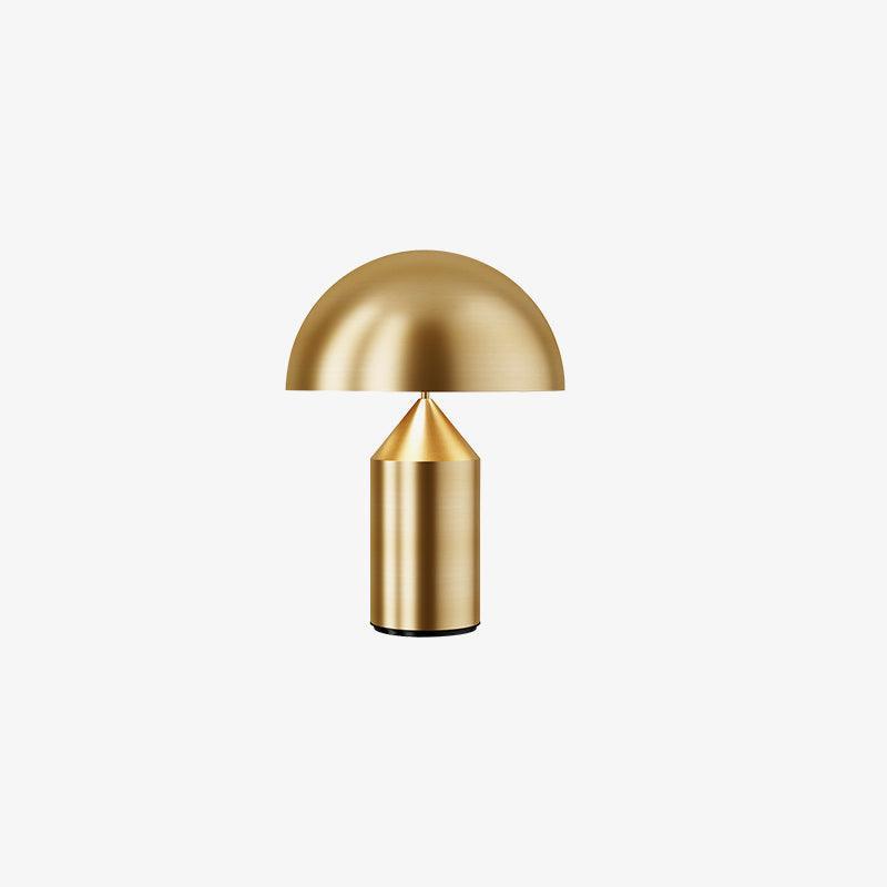 Astraea | Geometric Metal Table Lamp With Cylinder Cone Hemisphere