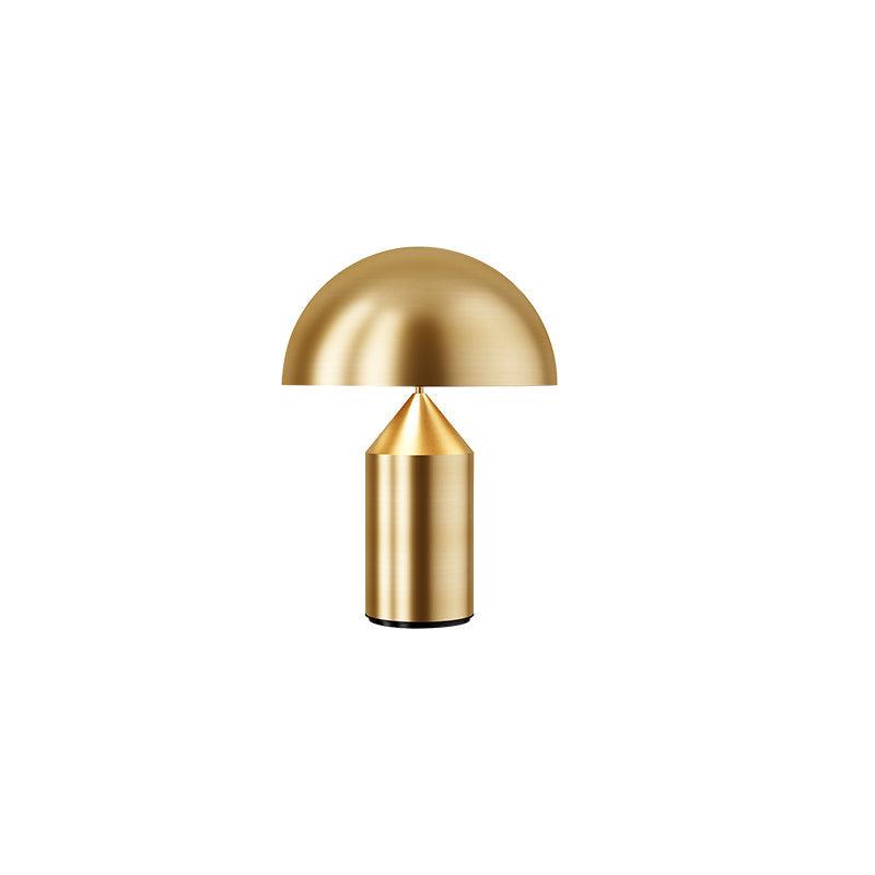 Astraea | Geometric Metal Table Lamp With Cylinder Cone Hemisphere