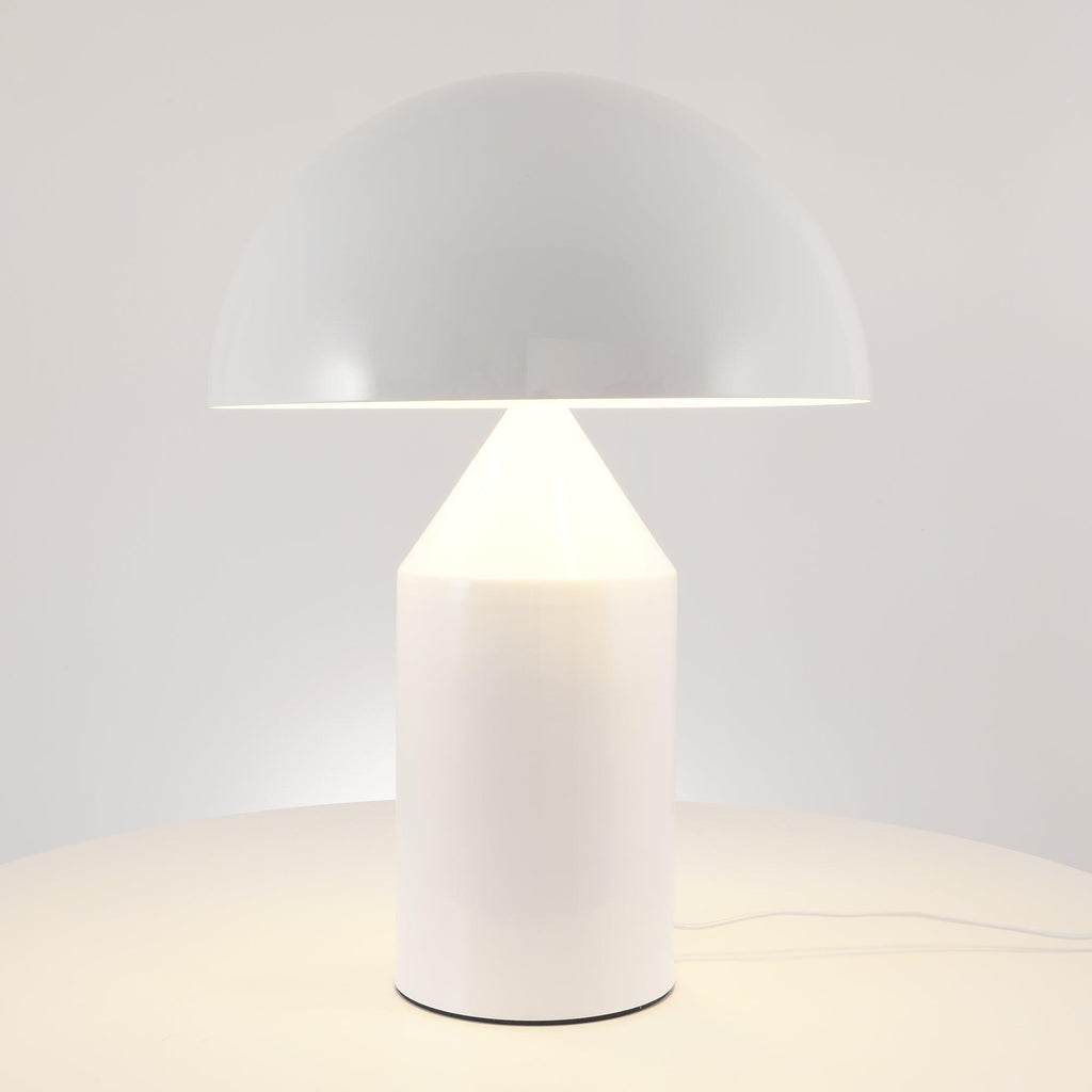 Astraea | Geometric Metal Table Lamp With Cylinder Cone Hemisphere