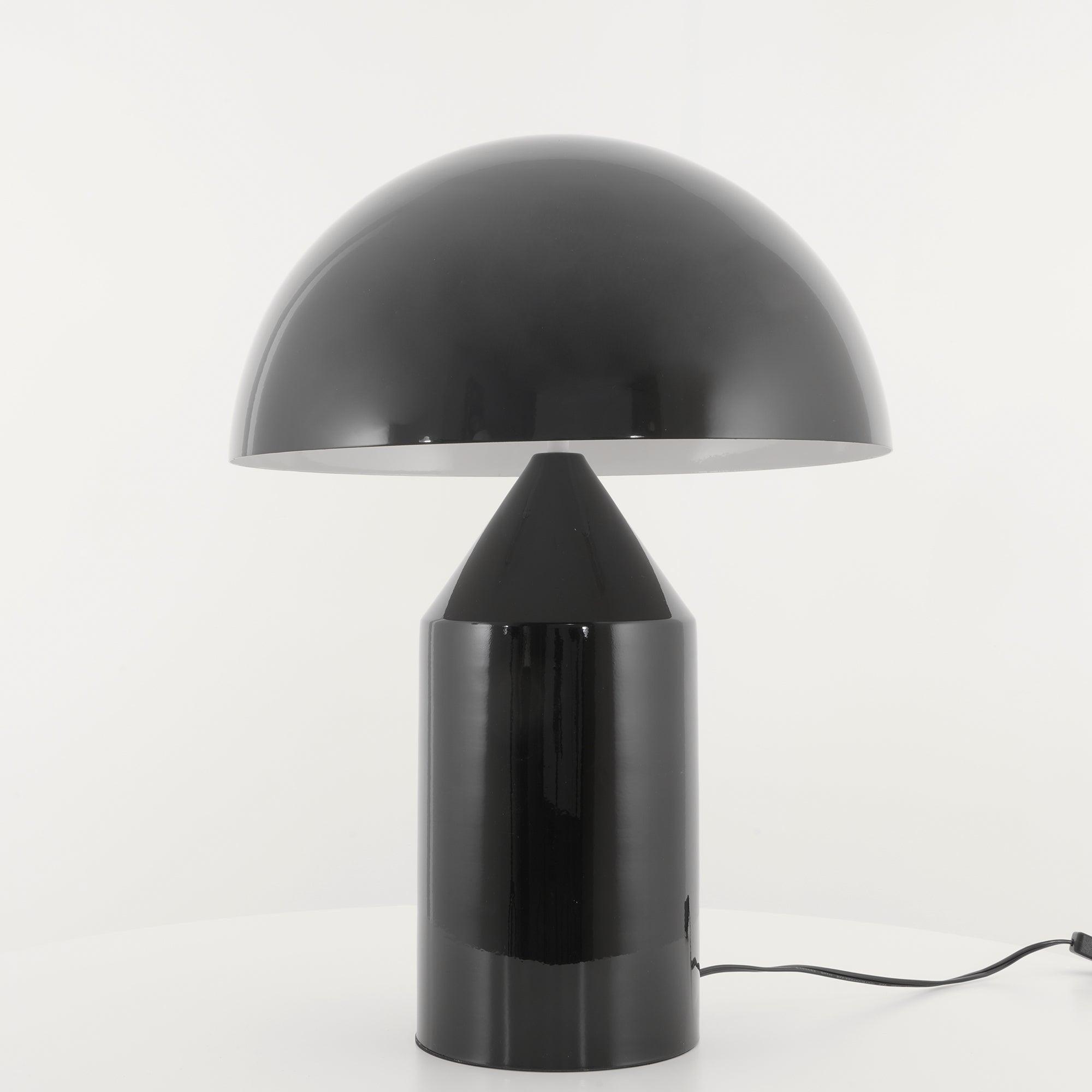 Astraea | Geometric Metal Table Lamp With Cylinder Cone Hemisphere