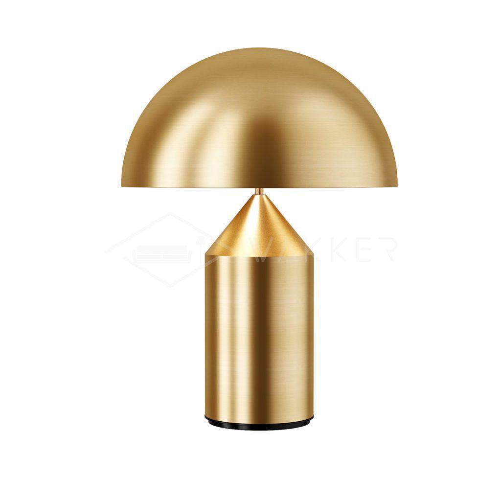 Astraea | Geometric Metal Table Lamp With Cylinder Cone Hemisphere