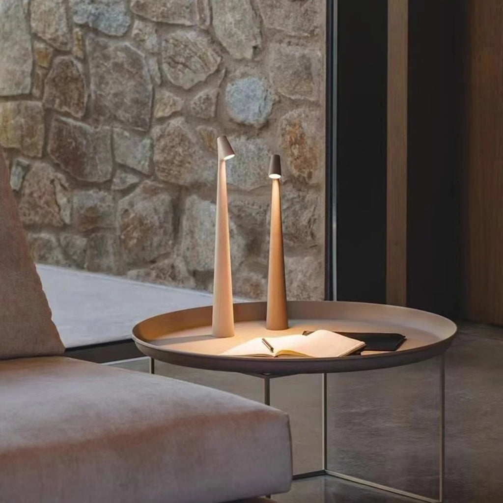 NordicGlow Wireless Touch Lamp 3 Level Dimming 10 Hour Battery