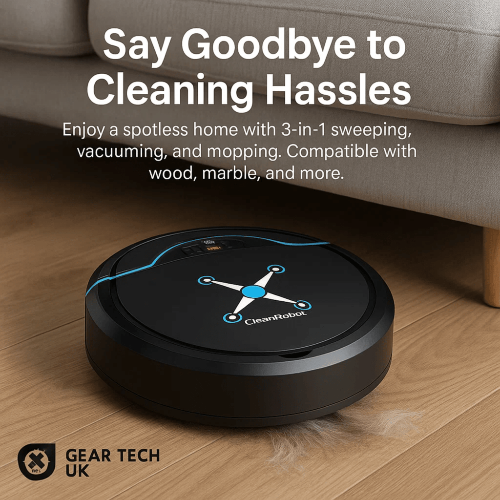 Aspirateur robot intelligent NovaSweep — Navigation intelligente et fonction de lavage automatique