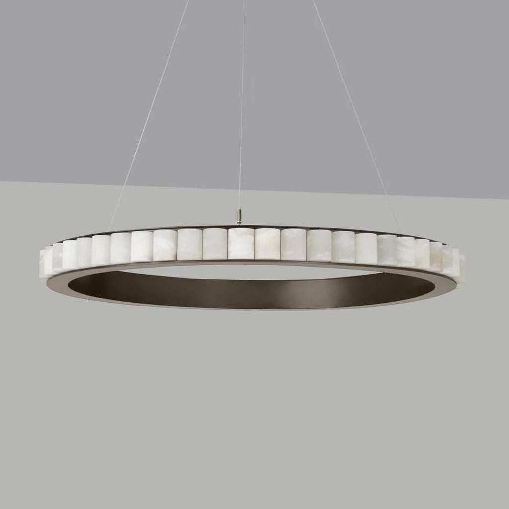 Sifuvyh Postmodern Luxury Stainless Alabaster Chandelier | ventumra