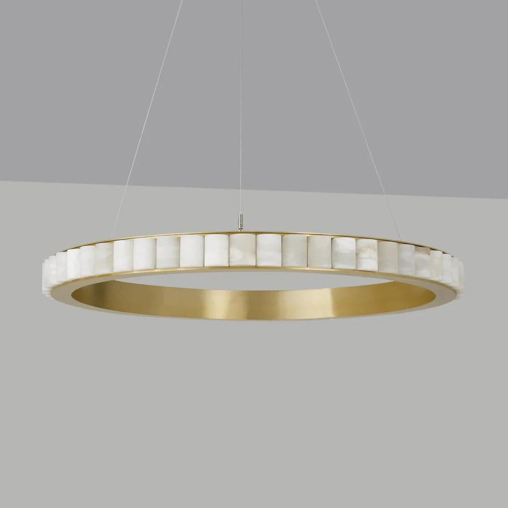 Sifuvyh Postmodern Luxury Stainless Alabaster Chandelier | ventumra