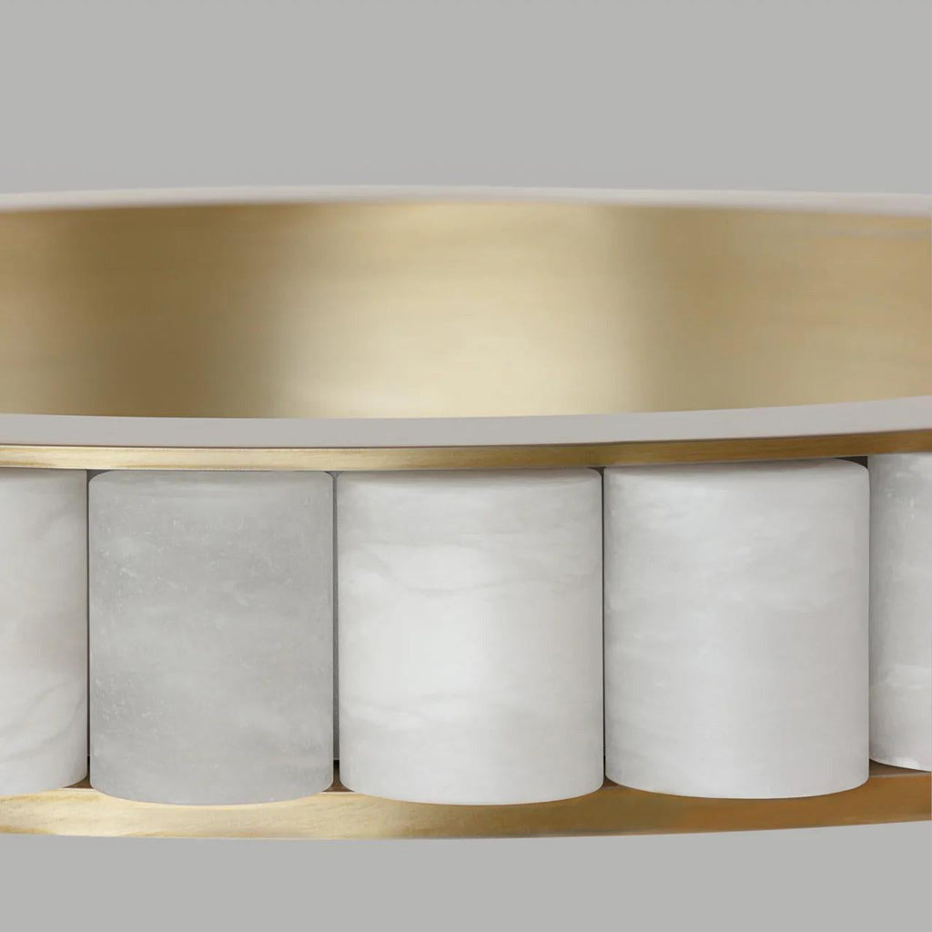 Sifuvyh Postmodern Luxury Stainless Alabaster Chandelier | ventumra