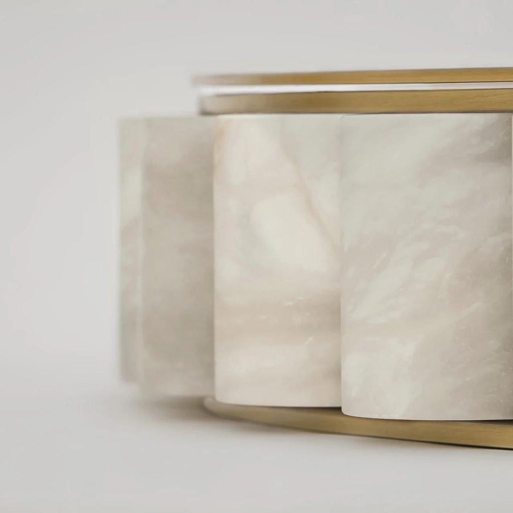 Sifuvyh Postmodern Luxury Stainless Alabaster Chandelier | ventumra