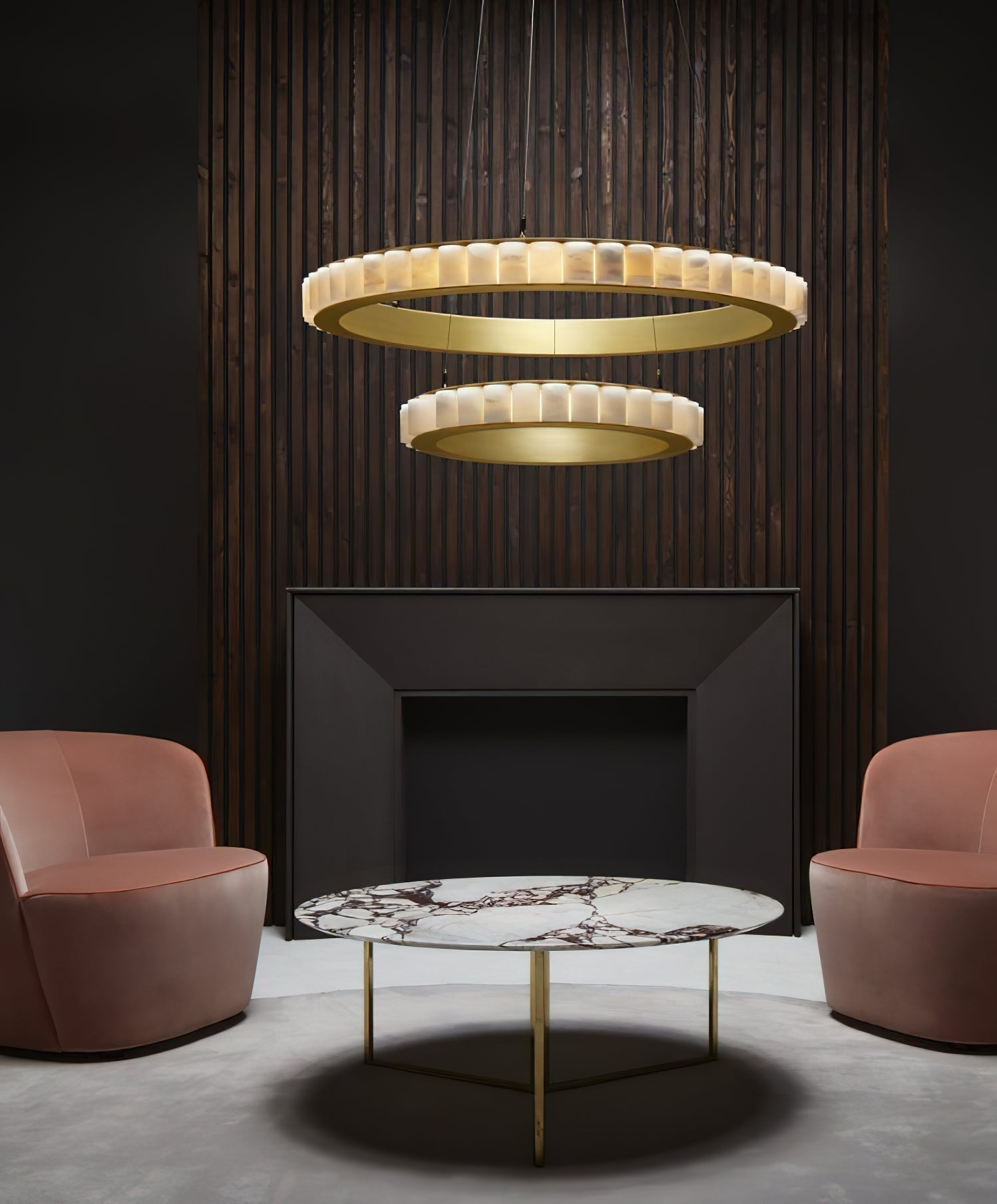 Sifuvyh Postmodern Luxury Stainless Alabaster Chandelier | ventumra