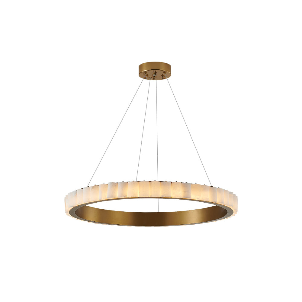 Sifuvyh Postmodern Luxury Stainless Alabaster Chandelier | ventumra