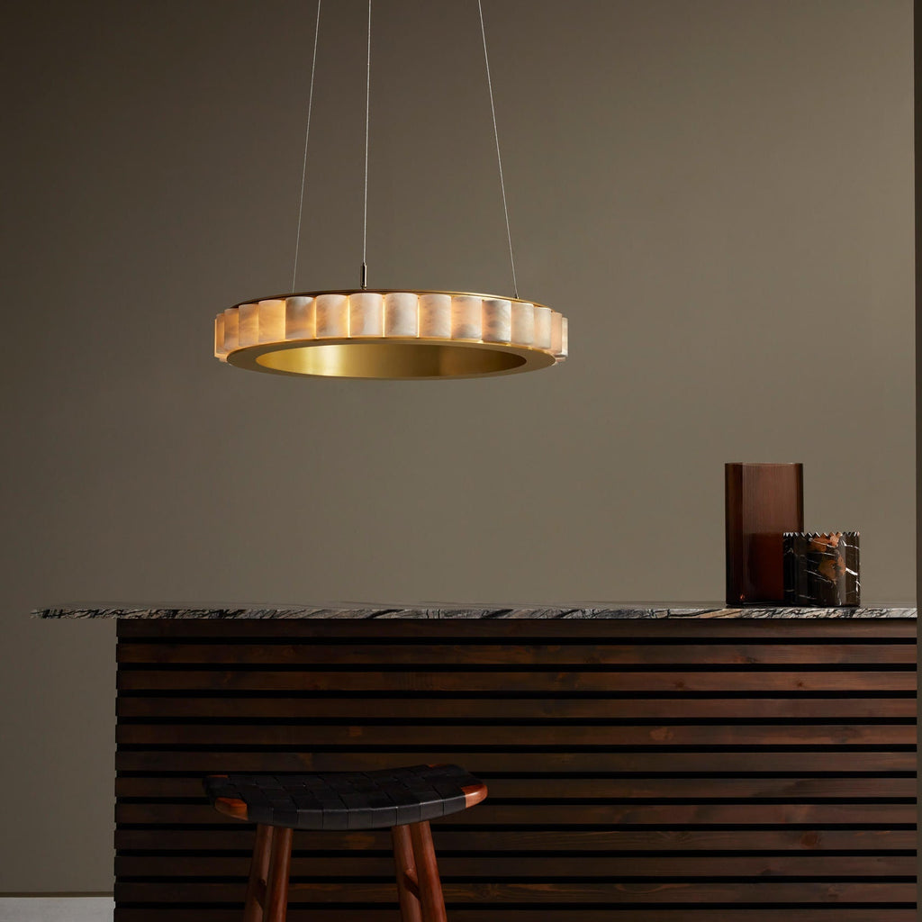 Sifuvyh Postmodern Luxury Stainless Alabaster Chandelier | ventumra