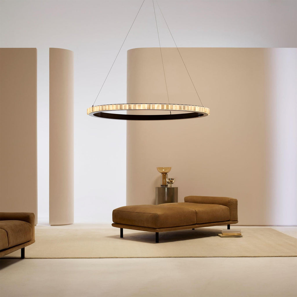 Sifuvyh Postmodern Luxury Stainless Alabaster Chandelier | ventumra