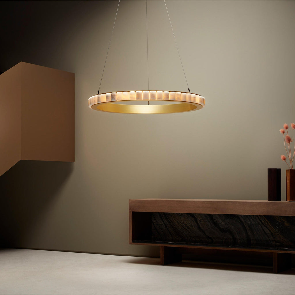Sifuvyh Postmodern Luxury Stainless Alabaster Chandelier | ventumra