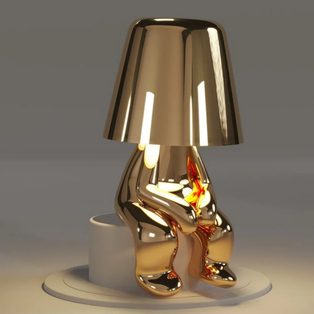 LumaCompanion Humanoid Lamp For Cozy Spaces And Creative Rooms