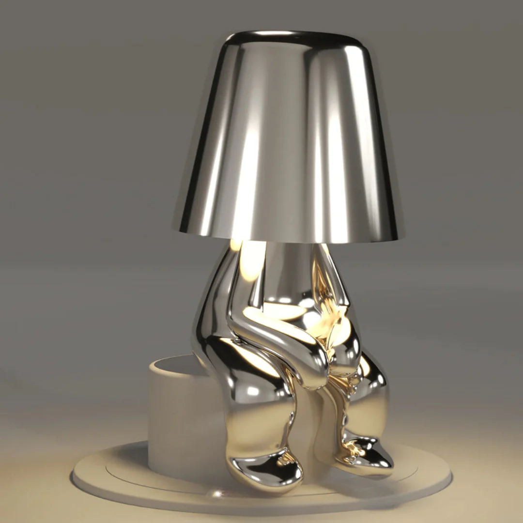 LumaCompanion Humanoid Lamp For Cozy Spaces And Creative Rooms