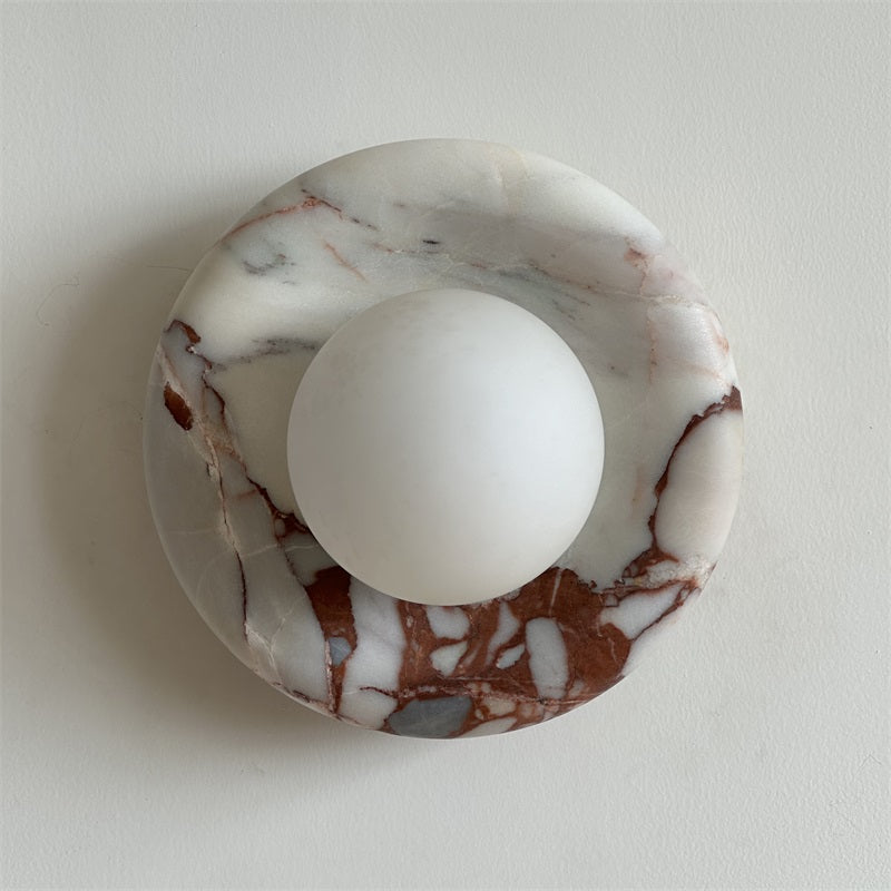 Avi Marble Indoor Wall  Sconce | ventumra