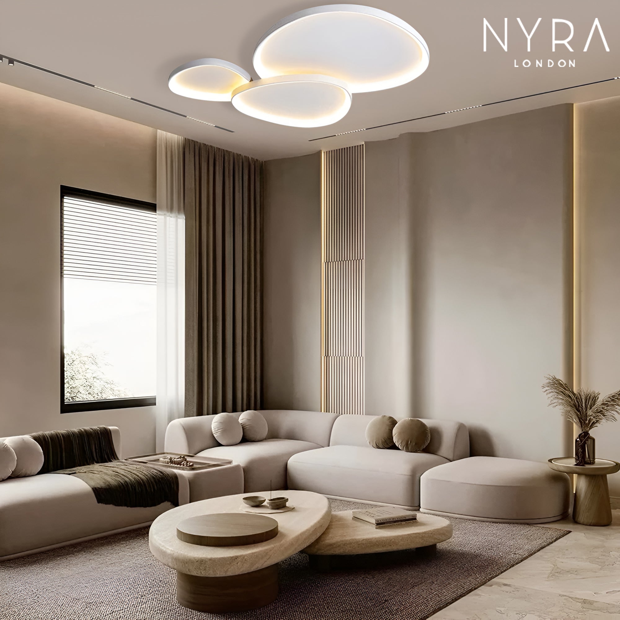 LyraSage Lamps | Dual-Color Warm & Cool Lighting Options