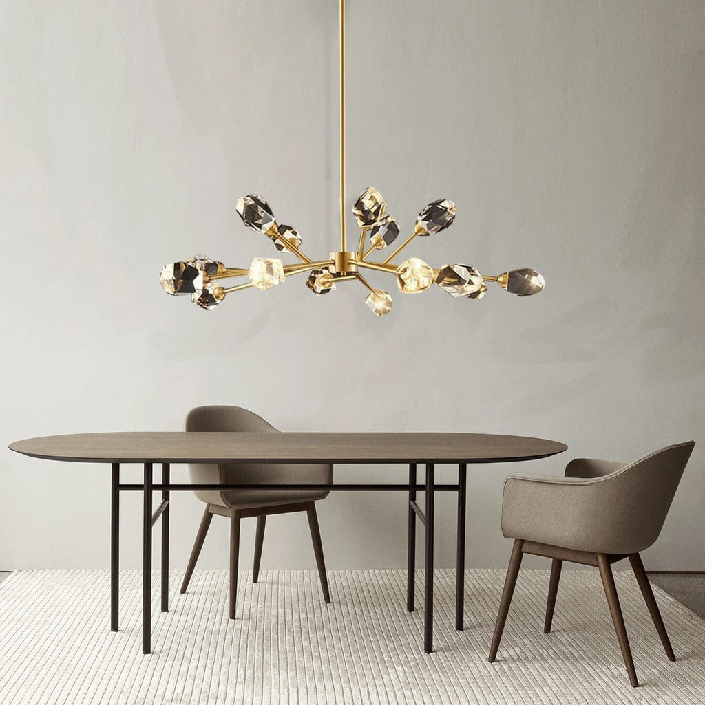 Lumora Crystal Pendant Light in Modern Elegance Collection