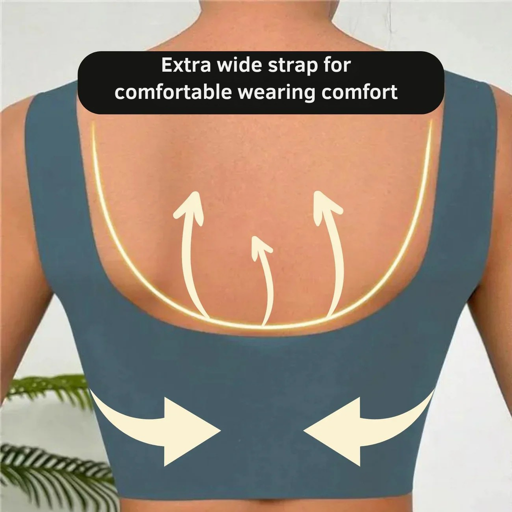 Invisible Comfort Bra — Gentle Support, Natural Push-Up, Wireless