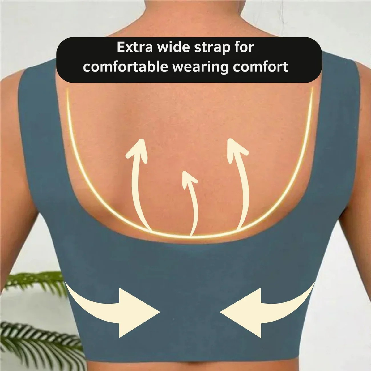 Invisible Comfort Bra — Gentle Support, Natural Push-Up, Wireless