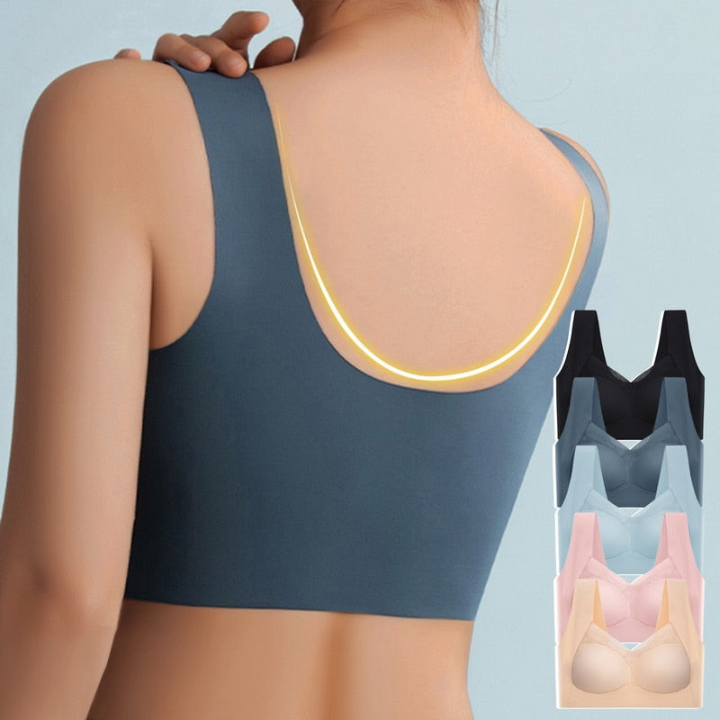 Invisible Comfort Bra — Gentle Support, Natural Push-Up, Wireless