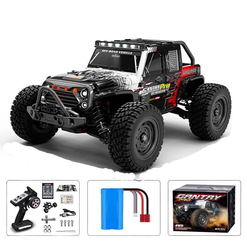 NovaRidge Fury 4WD RC Car — 70 Km Per Hour High Speed