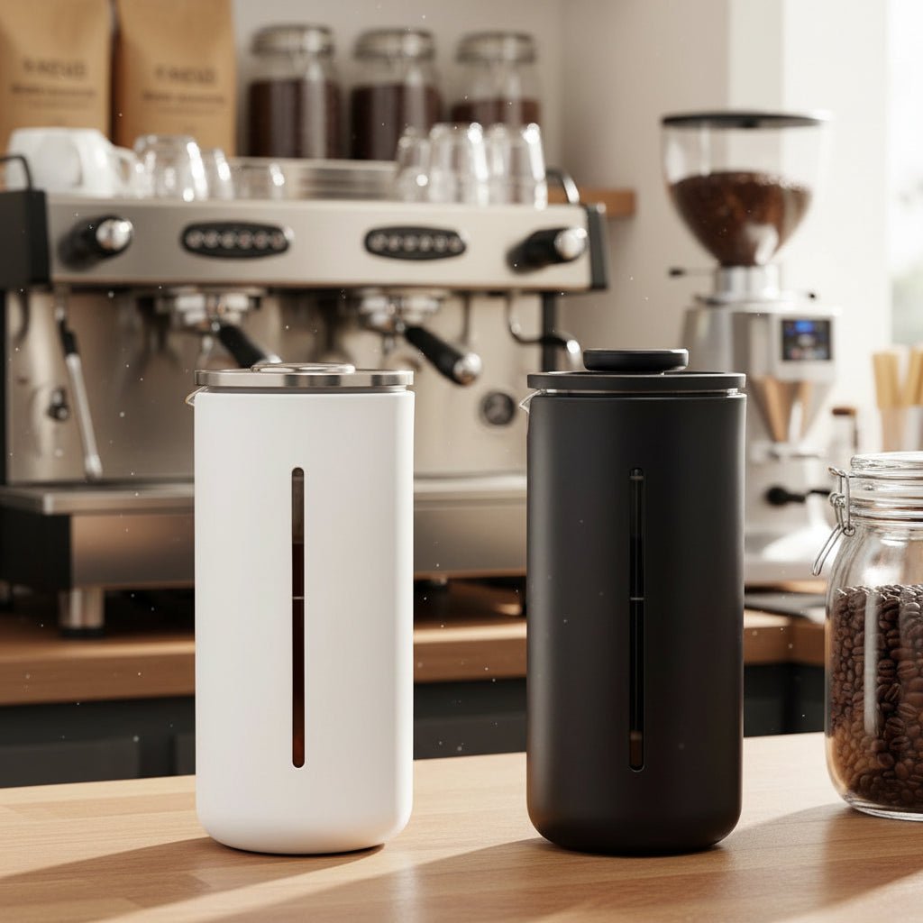 BrewMate 450 ml French Press Coffee Maker — Lightweight, Stainless Steel Filter