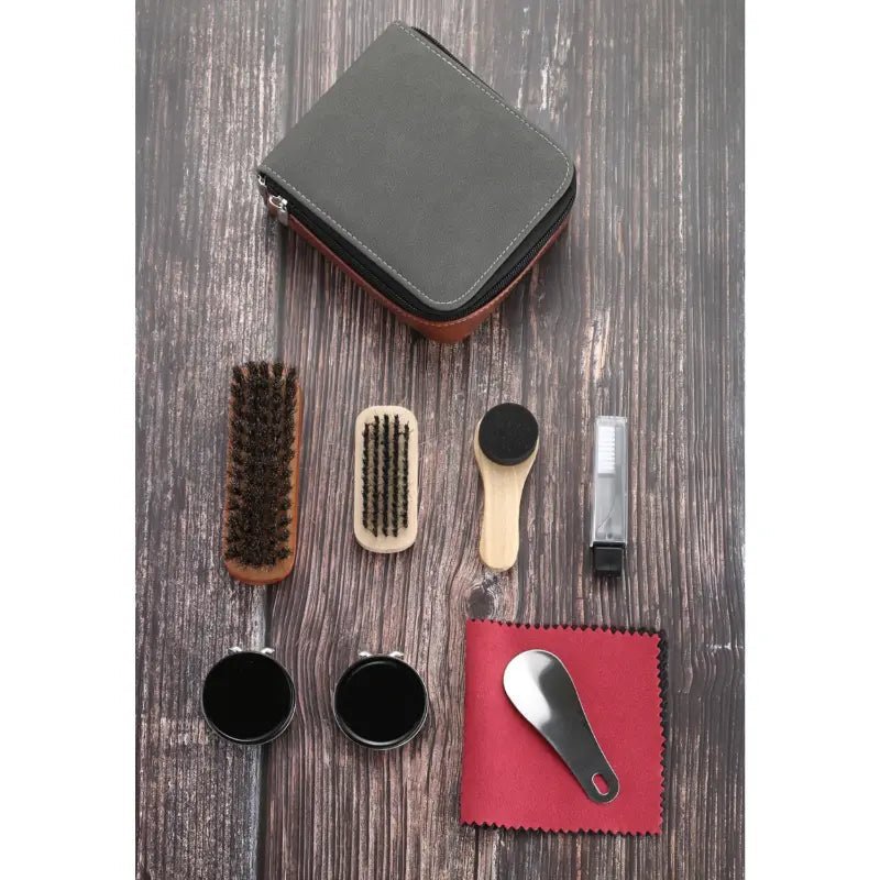 Set premium da 9 pezzi per la cura delle scarpe in pelle resistente Aurelium LeatherCare