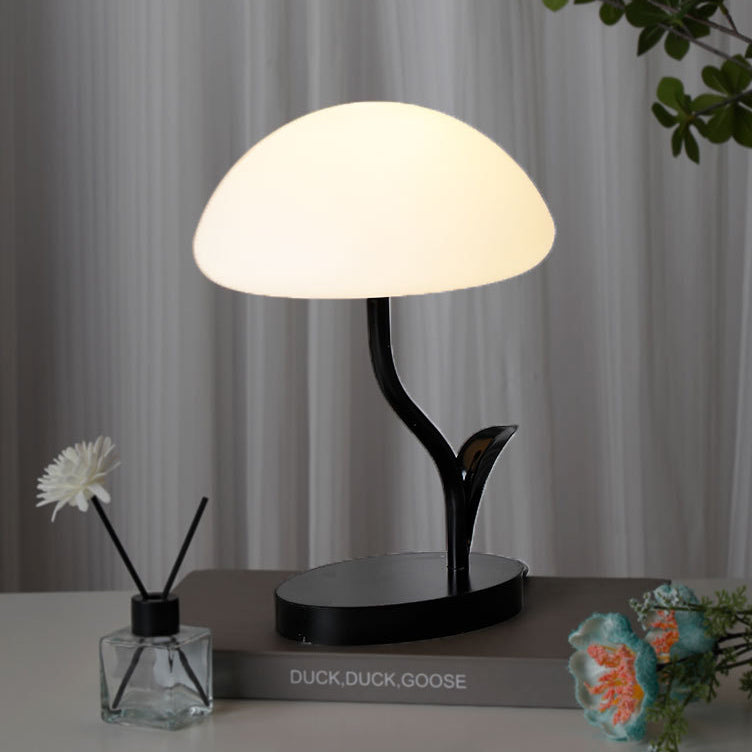 LumaNova USB Night Light Dimmable Mushroom Table Lamp