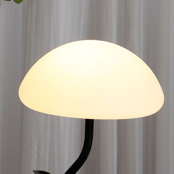 LumaNova USB Night Light Dimmable Mushroom Table Lamp