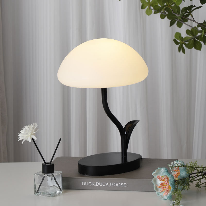 LumaNova USB Night Light Dimmable Mushroom Table Lamp