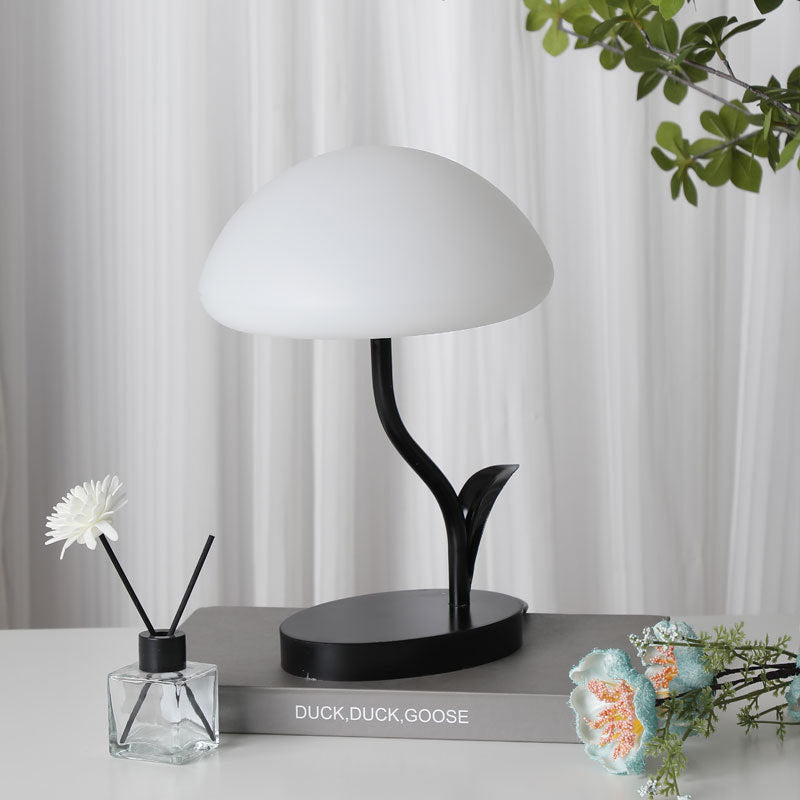 LumaNova USB Night Light Dimmable Mushroom Table Lamp