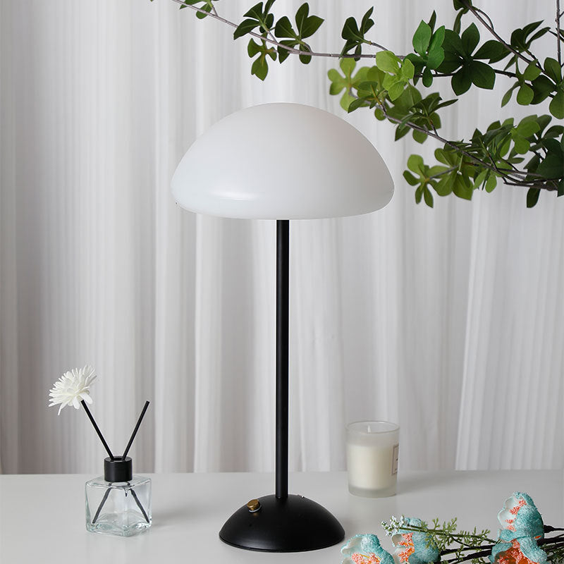 LumaNova USB Night Light Dimmable Mushroom Table Lamp
