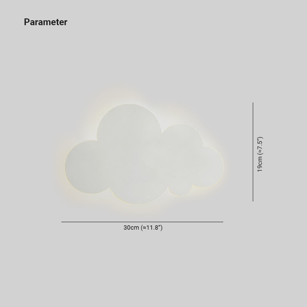 Aria Modern Minimalist Cloud Shape Wall Lamp | ventumra