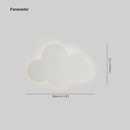 Aria Modern Minimalist Cloud Shape Wall Lamp | ventumra