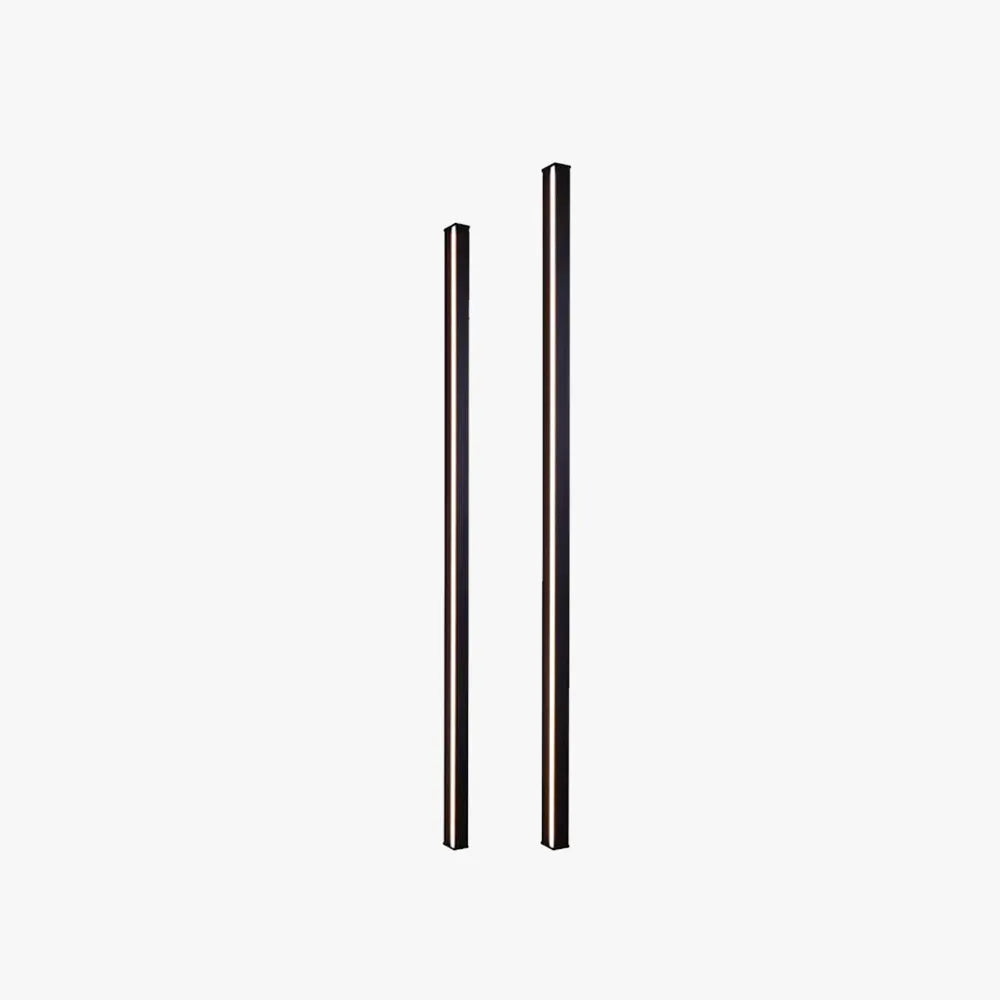 Gravo Minimalist Linear Metal/Acrylic Wall Lamp, Gold/Black/White - Neutralighting