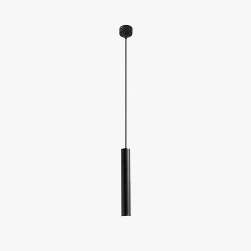 Arisha Minimalist Cylinder Black Pendant Light - Neutralighting